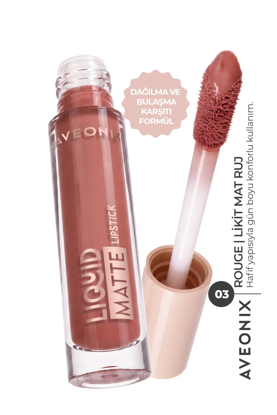 Liquid Matte Kalıcı Bulaşmayan Ruj