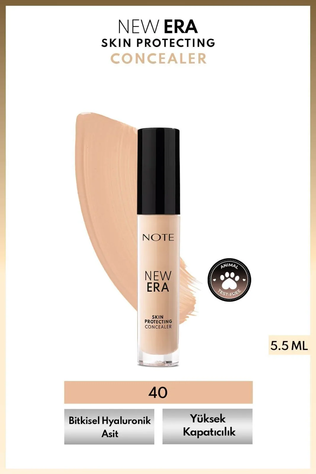 New Era Skin Protecting Concealer - 40 Soft Ivory