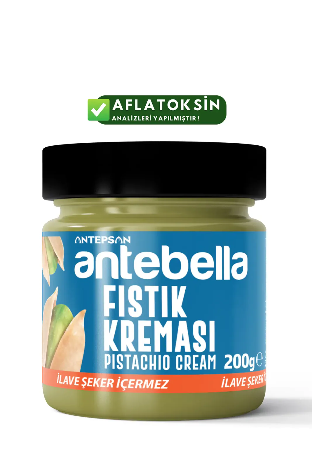 Antep Fıstık Kreması 200 G (İlave Şeker İçermez)