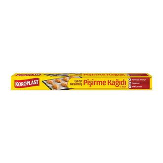 Koroplast Pişirme Kağıdı Hazır Kesilmiş 16'lı