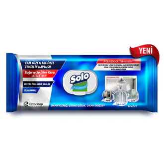 Solo Aquablock Yüzey Temizlik Havlusu 30'lu