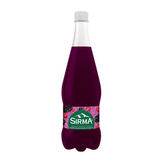 Sırma Karadut ve Frenk Üzümü Aromalı Maden Suyu 1 L