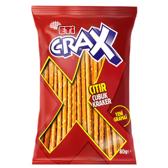 Eti Crax Sade Çubuk Kraker 80 G