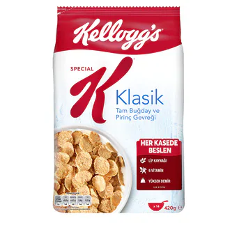 Kellogg's Special K Klasik Tam Buğday ve Pirinç Gevreği 420 G