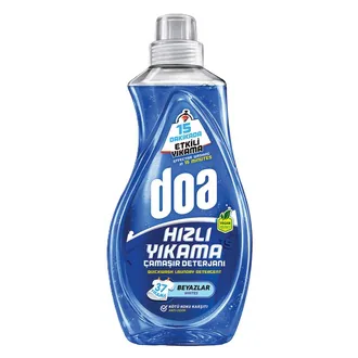 Doa Sıvı Çamaşır Deterjanı Hızlı Yıkama Beyaz 1.480 Ml