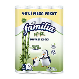 Familia Plus Natural Tuvalet Kağıdı 48'li