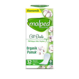 Molped Pure&Soft Günlük Ped 32'li