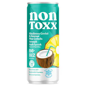 Nontoxx Hindistan Cevizi & Ananas Aromalı İçecek 250 Ml