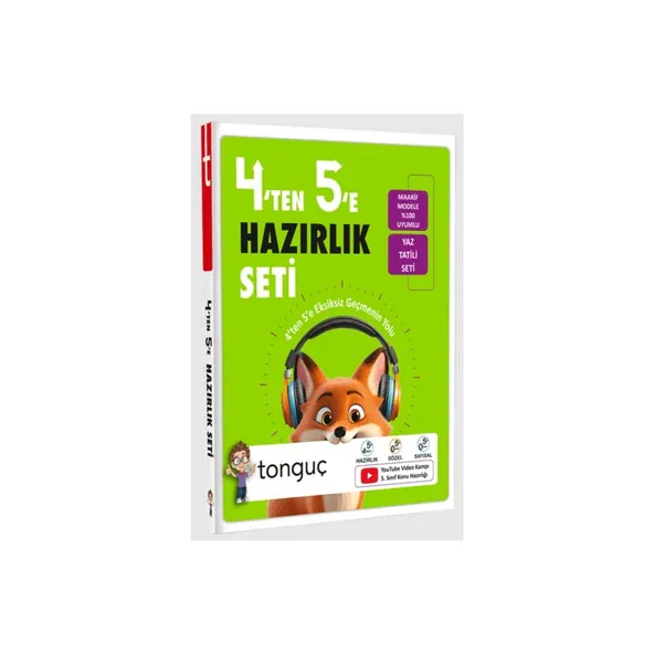Tonguç Akademi 4'ten 5'e Hazırlık Seti