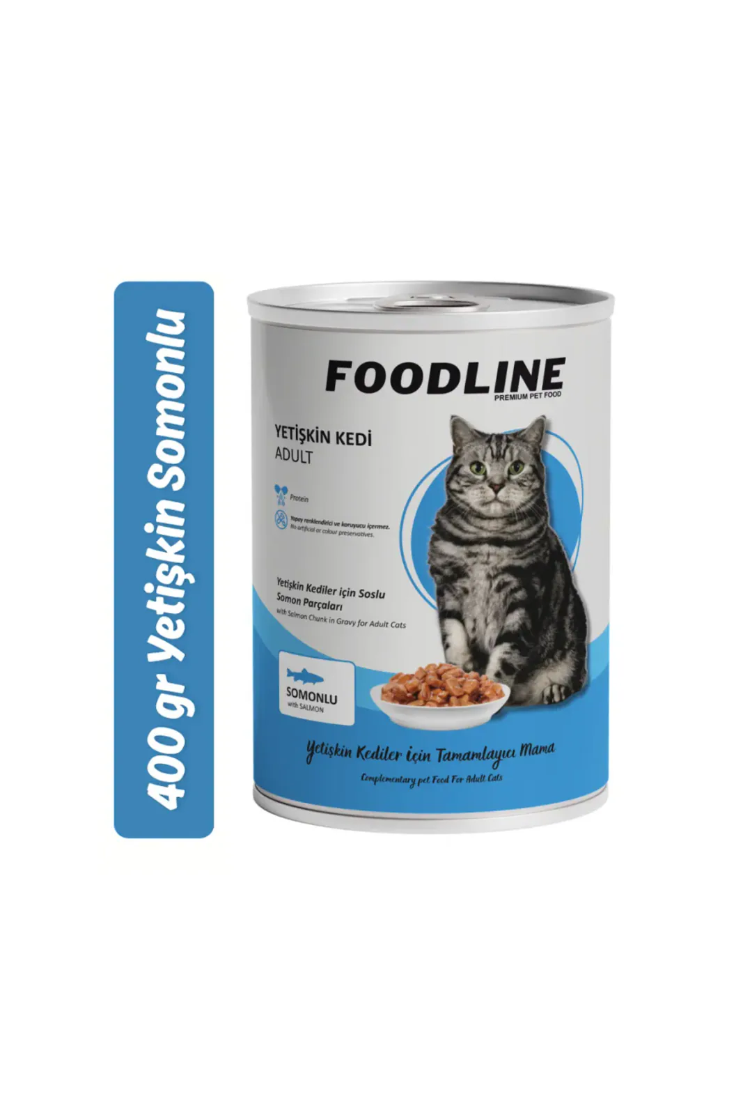 Somonlu Yetişkin Kedi Konservesi 400 Gr