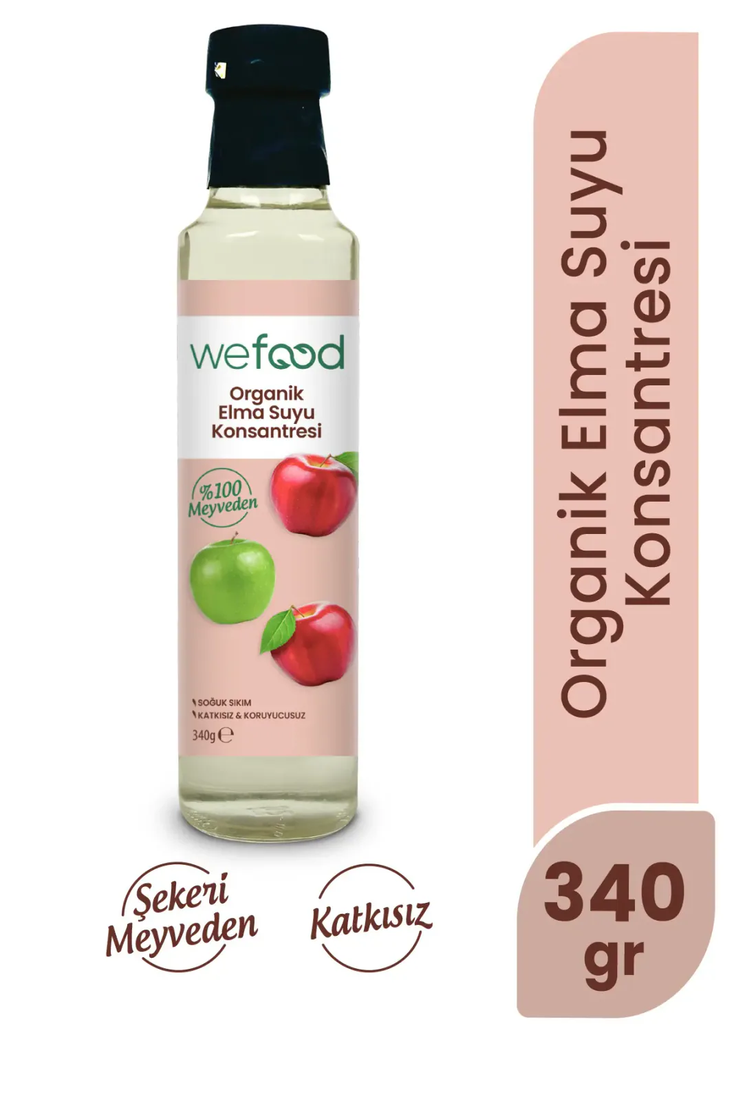 Organik Elma Suyu Konsantresi 340 ml