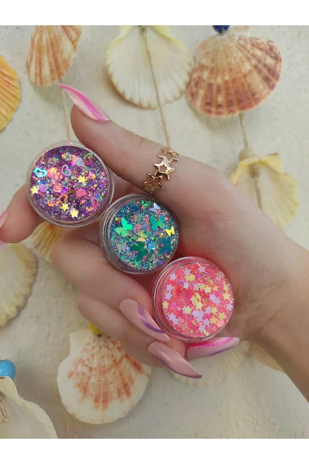 Glitter Far Jel Far 3'lü Parlak Glitter