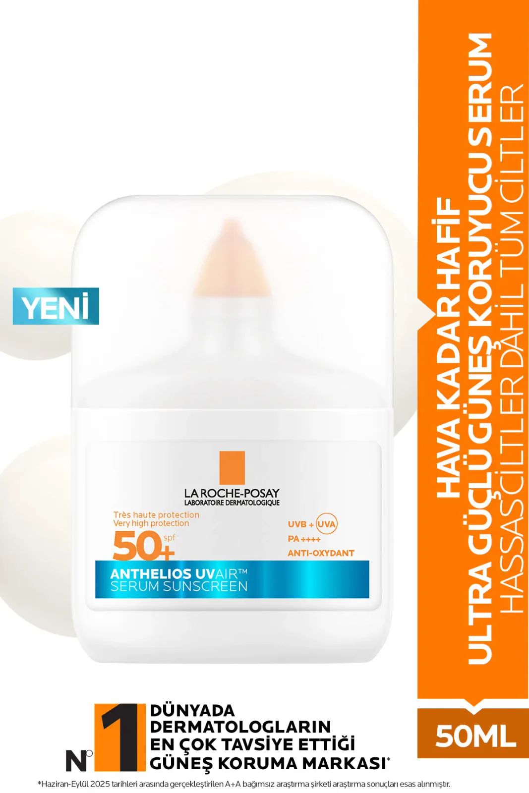 Anthelios UVAIR SPF50+ Güneş Koruyucu Serum 50 ml