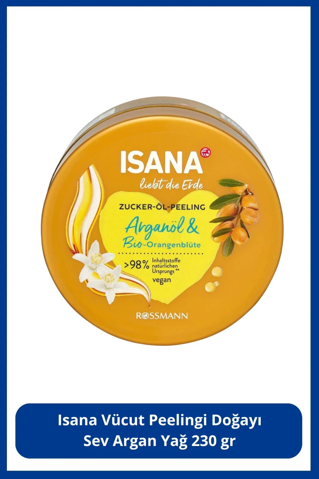 Doğayı Sev Vücut Peelingi 230gr Argan Yağı