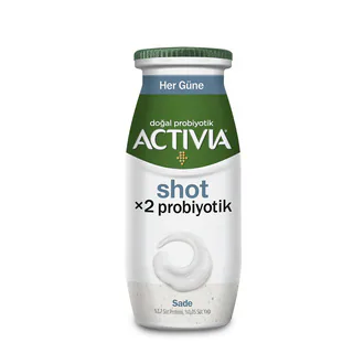 Activia x2 Probiyotik Shot Sade 80 Ml