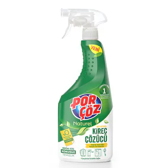 Porçöz Naturel Bitkisel Kireç Çözücü Sprey 750 Ml
