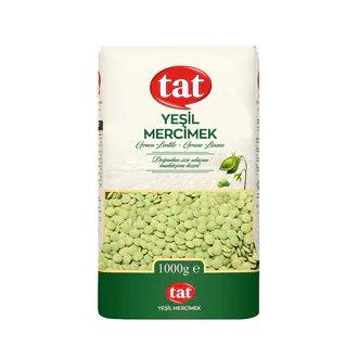 Tat Yeşil Mercimek 1 Kg