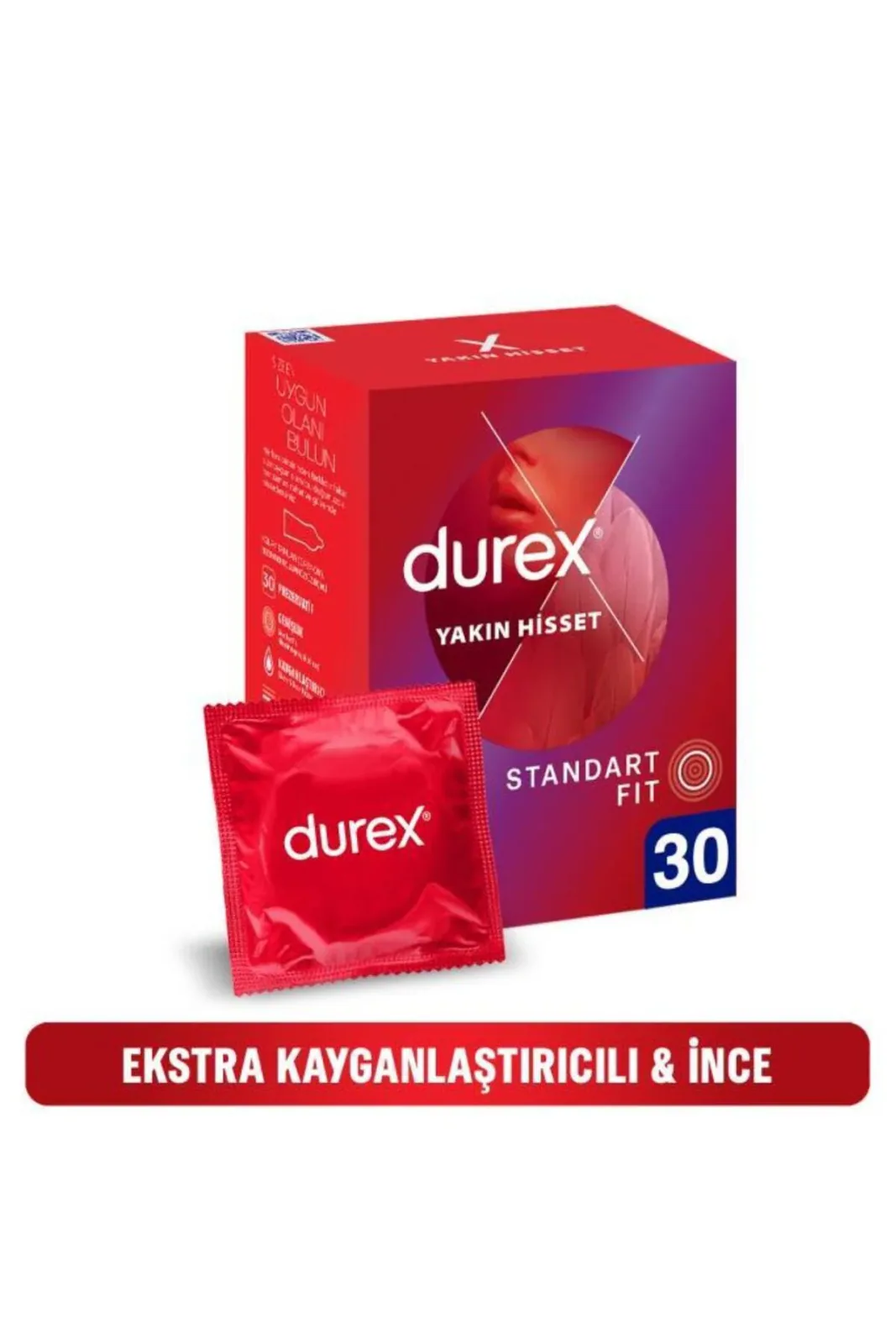 Yakın Hisset 30'lu İnce Prezervatif