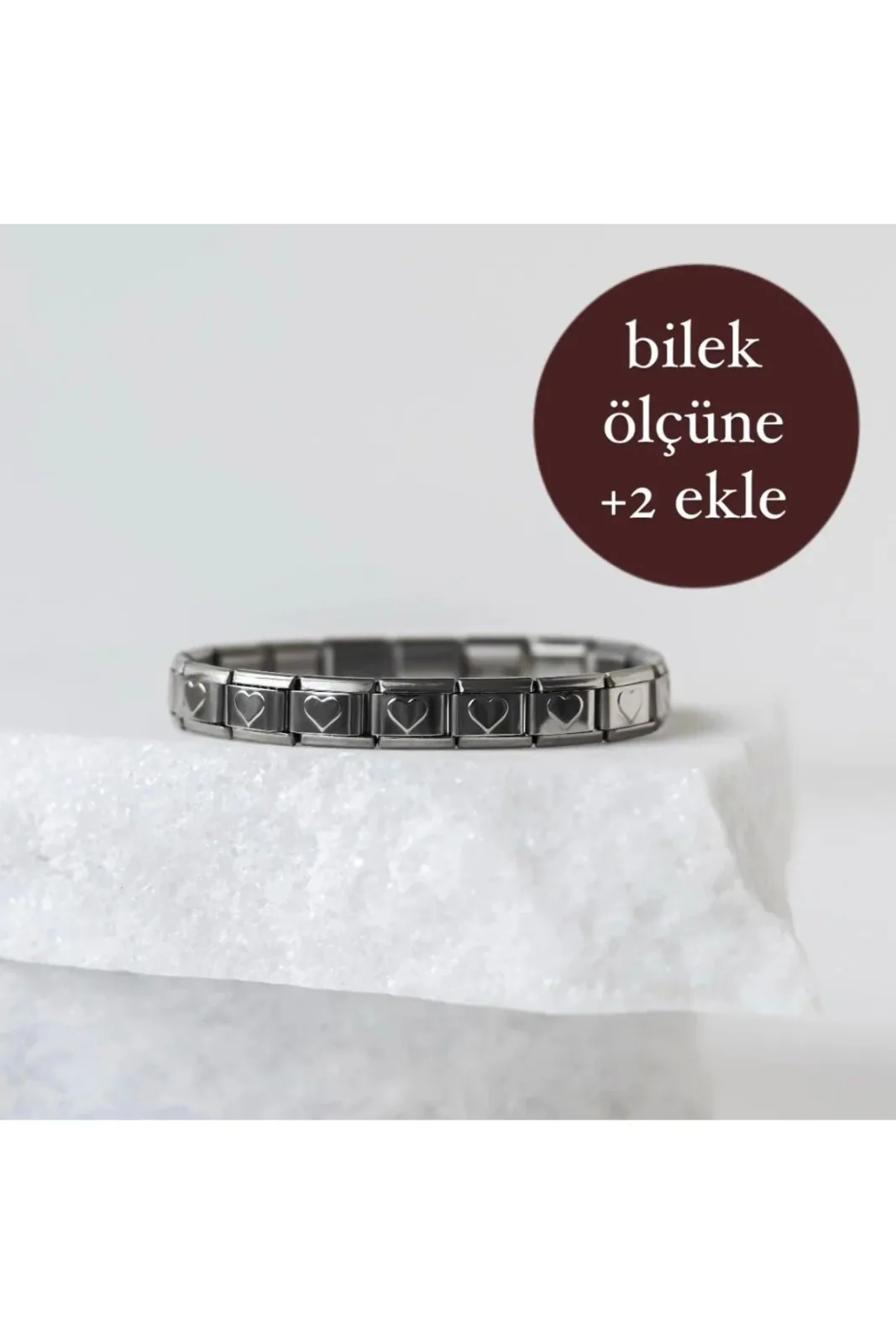 Kalpli İtalyan Charm Bileklik 1