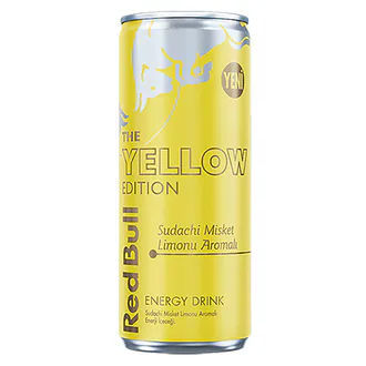 Red Bull Yellow Edition Sudachi Misket Limon Aromalı 250 Ml