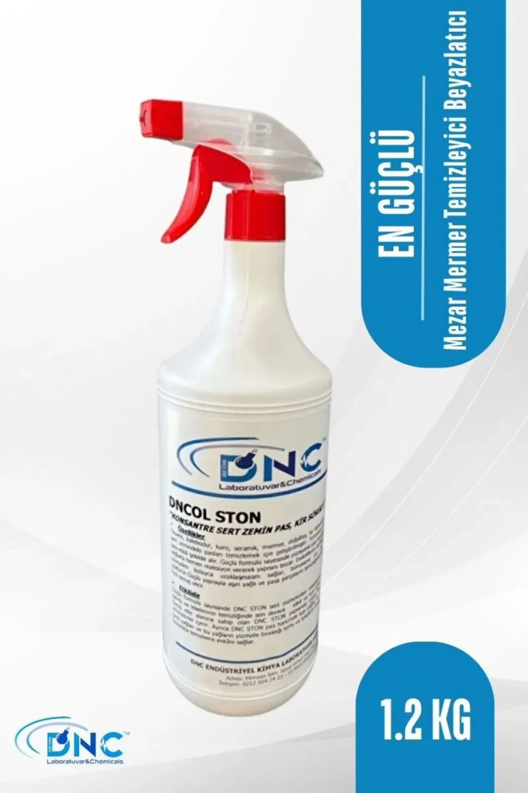 Mezar Mermer Temizleyici Ve Beyazlatıcı Solüsyon - ol Ston 1.2 Kg