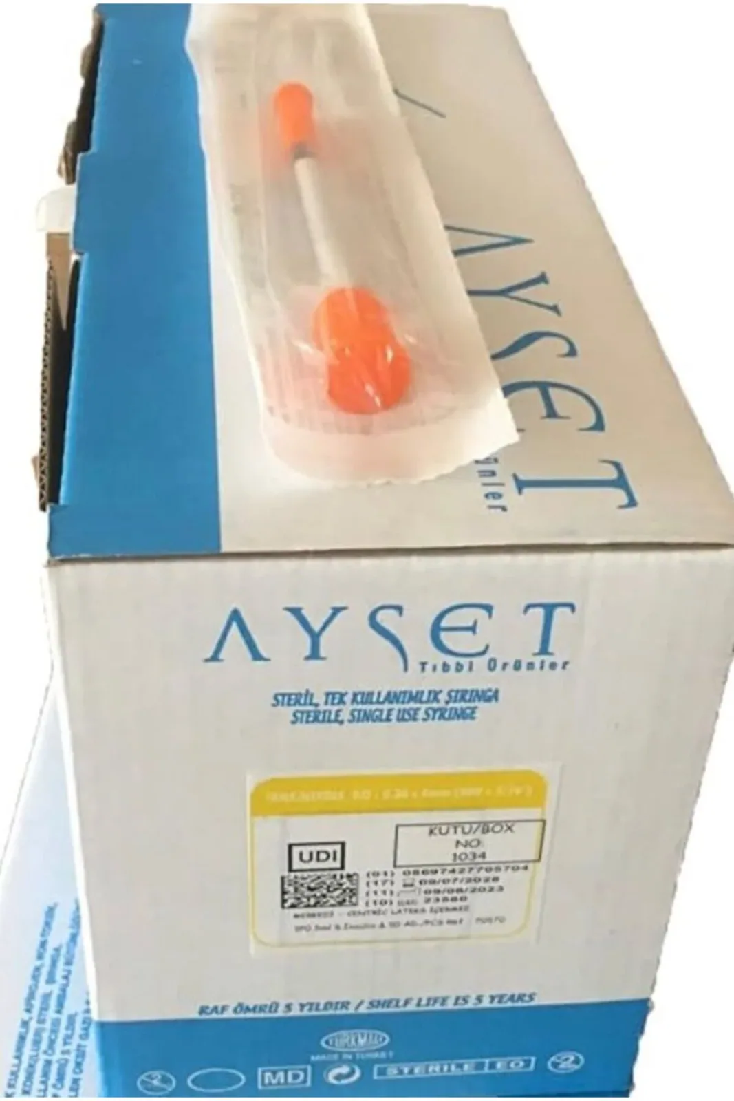 70570 (3p 0,5ml) 30G Süper Insilin Enjektörü 50 Adet