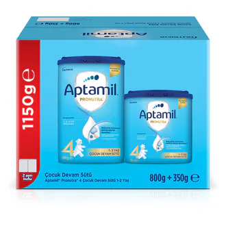 Aptamil Pronutra 4 Devam Sütü 800 + 350 G