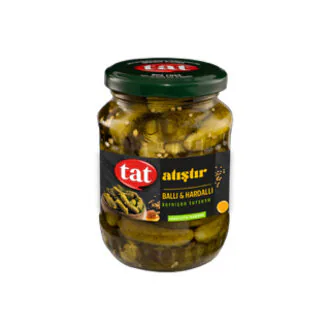 Tat Ballı & Hardallı Kornişon Turşusu 350 G