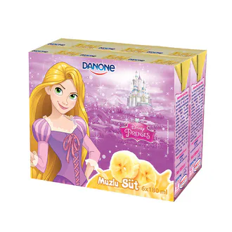 Danone Disney Muzlu Süt 6x180 Ml