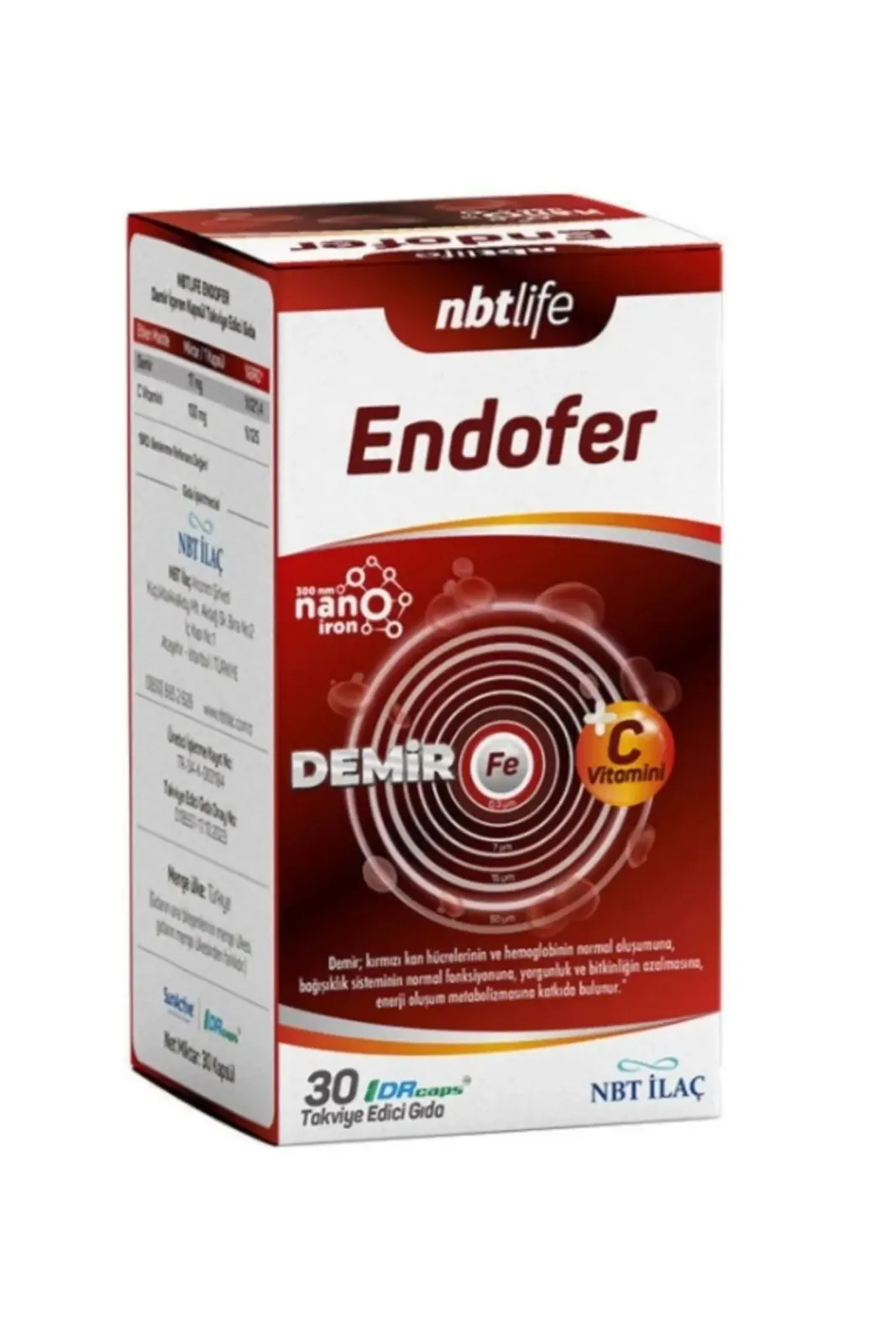 NBT Life Endofer 30 Kapsül