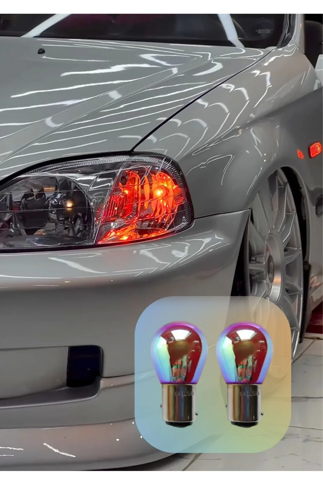 12v 93 Tip 21w Tek Duy Diadem Ampül Takımı 2 Adet