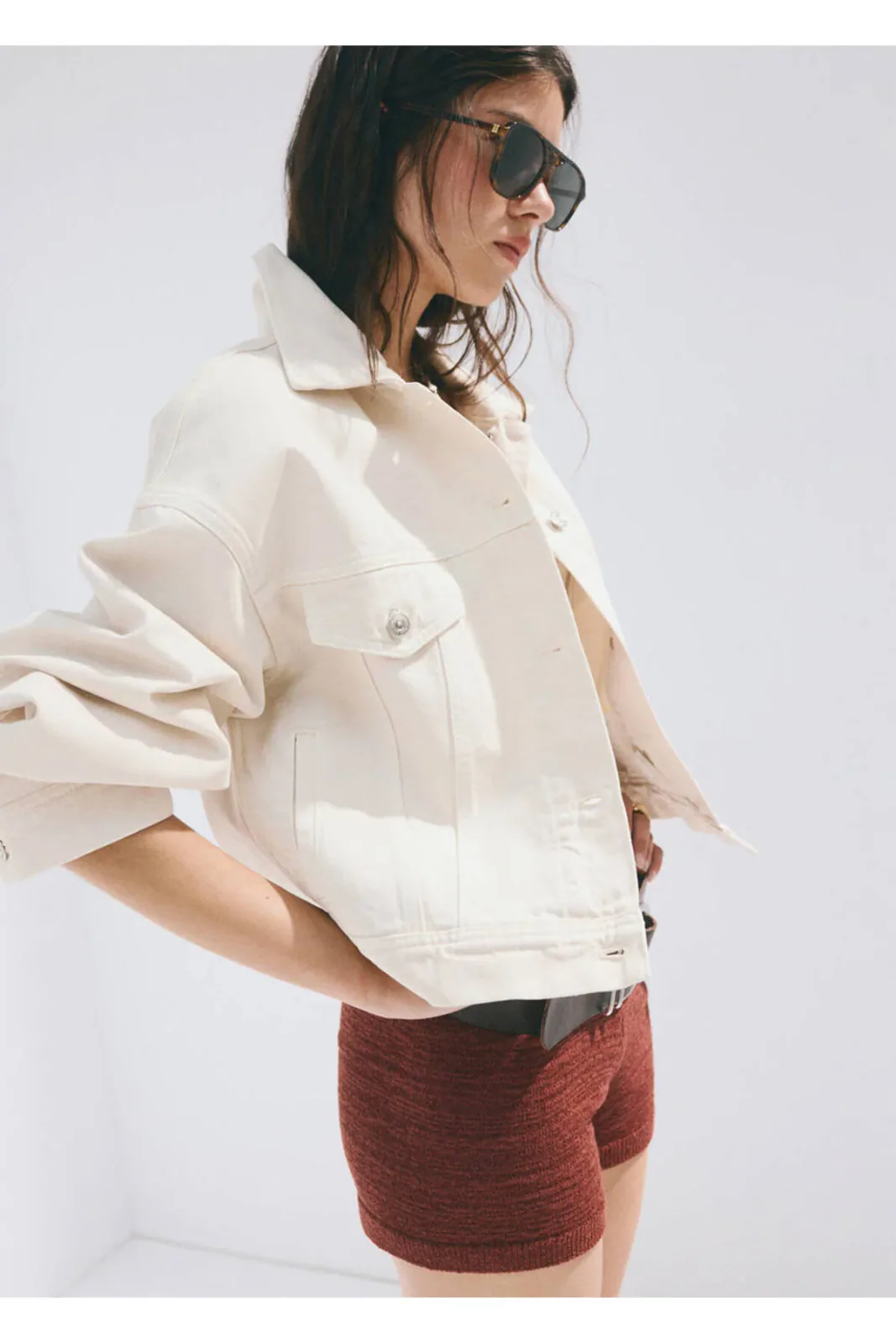 Cepli denim ceket
