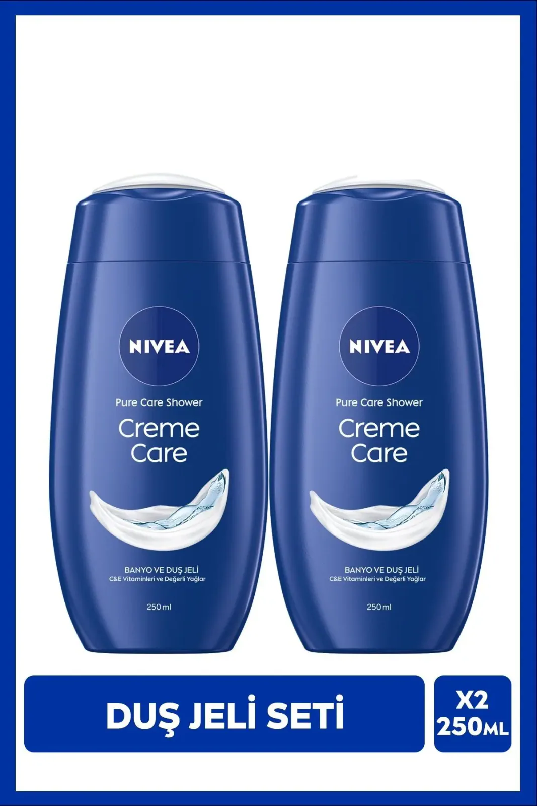 Creme Care Banyo ve Duş Jeli 250ml, C&E Vitamini