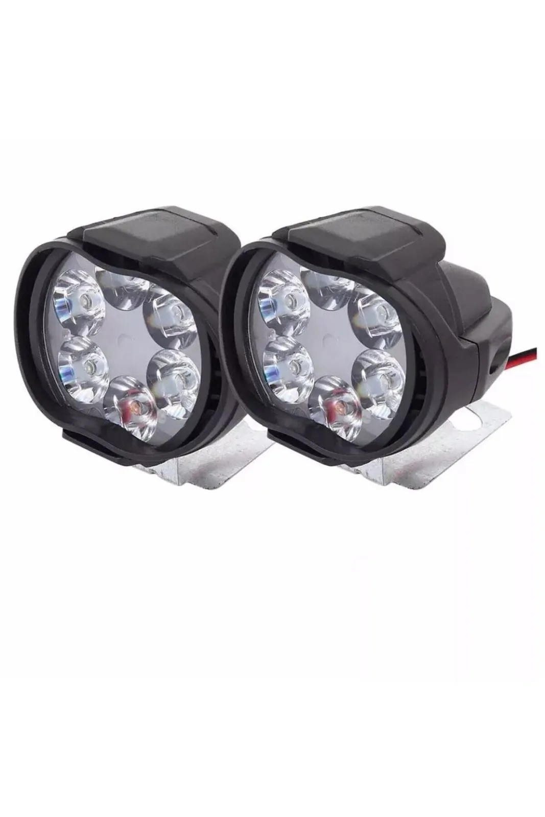 Motosiklet Led Sis Farı 2 Li Set 12v 6 Led