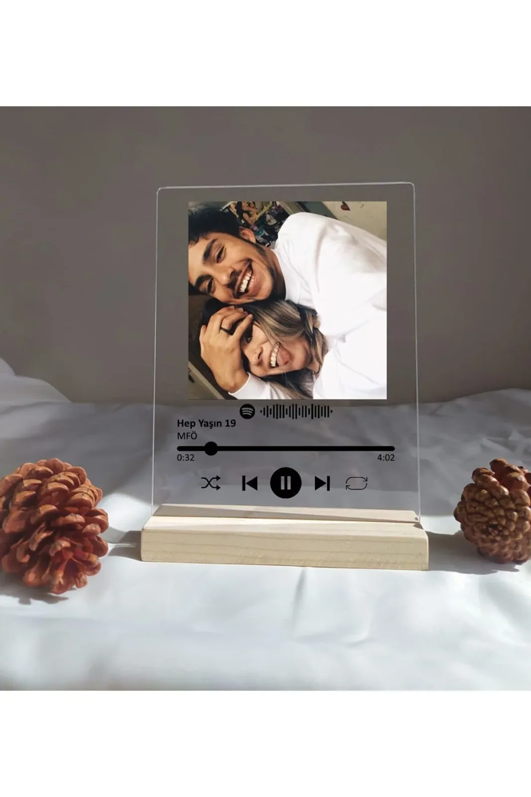 Sevgililer Gününe Özel Spotify Barkodlu Plak