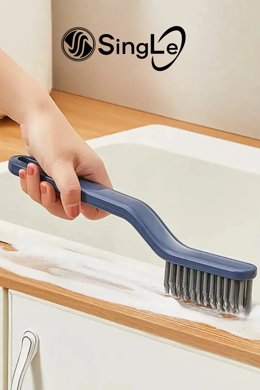 Sökme Aparatlı Cımbızlı Temizlik Fırçası