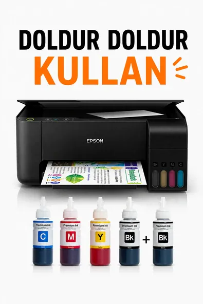 Epson L3250 WIFI Mürekkep Püskürtmeli Yazıcı