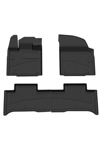 Togg T10X 2023+ Uyumlu 4.5D PRO Premium Havuzlu Oto Paspas