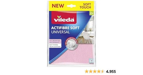 Vileda Actifibre Mikrofiber Bez, 2'li Paket