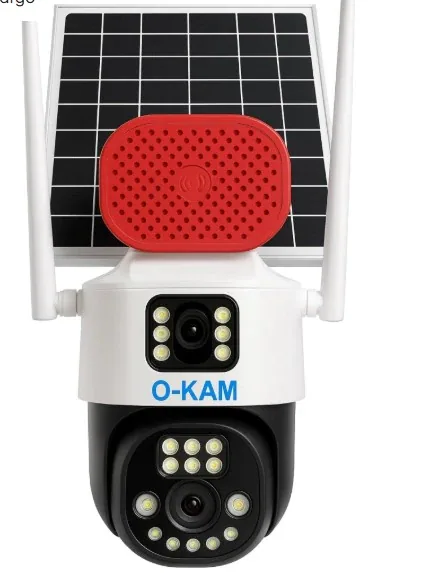 O-KAM Pro 7015 6MP 4G 2 Kameralı Solar Kamera