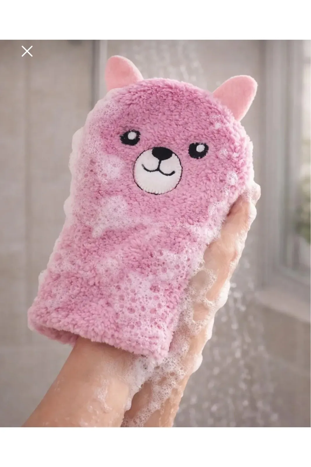 Bebek ve Çocuk Duş Kesesi Peluş Yumuşak