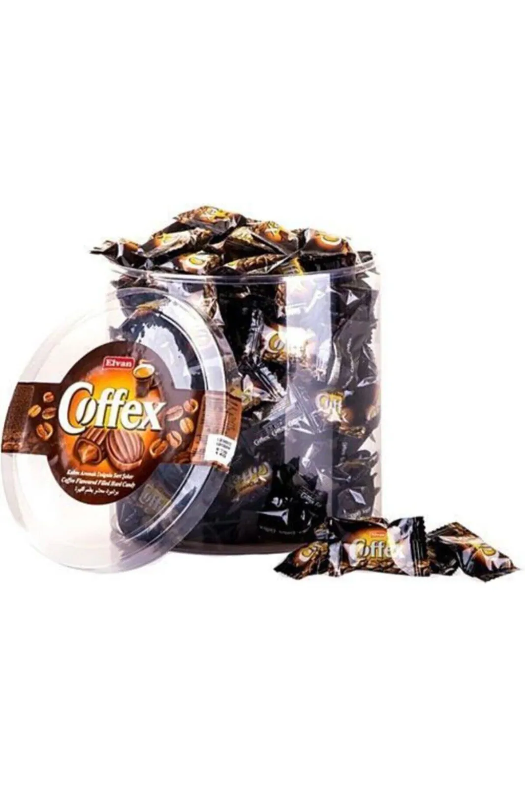Coffex Kahve Aromalı Dolgulu Sert Şeker 1 Kg.