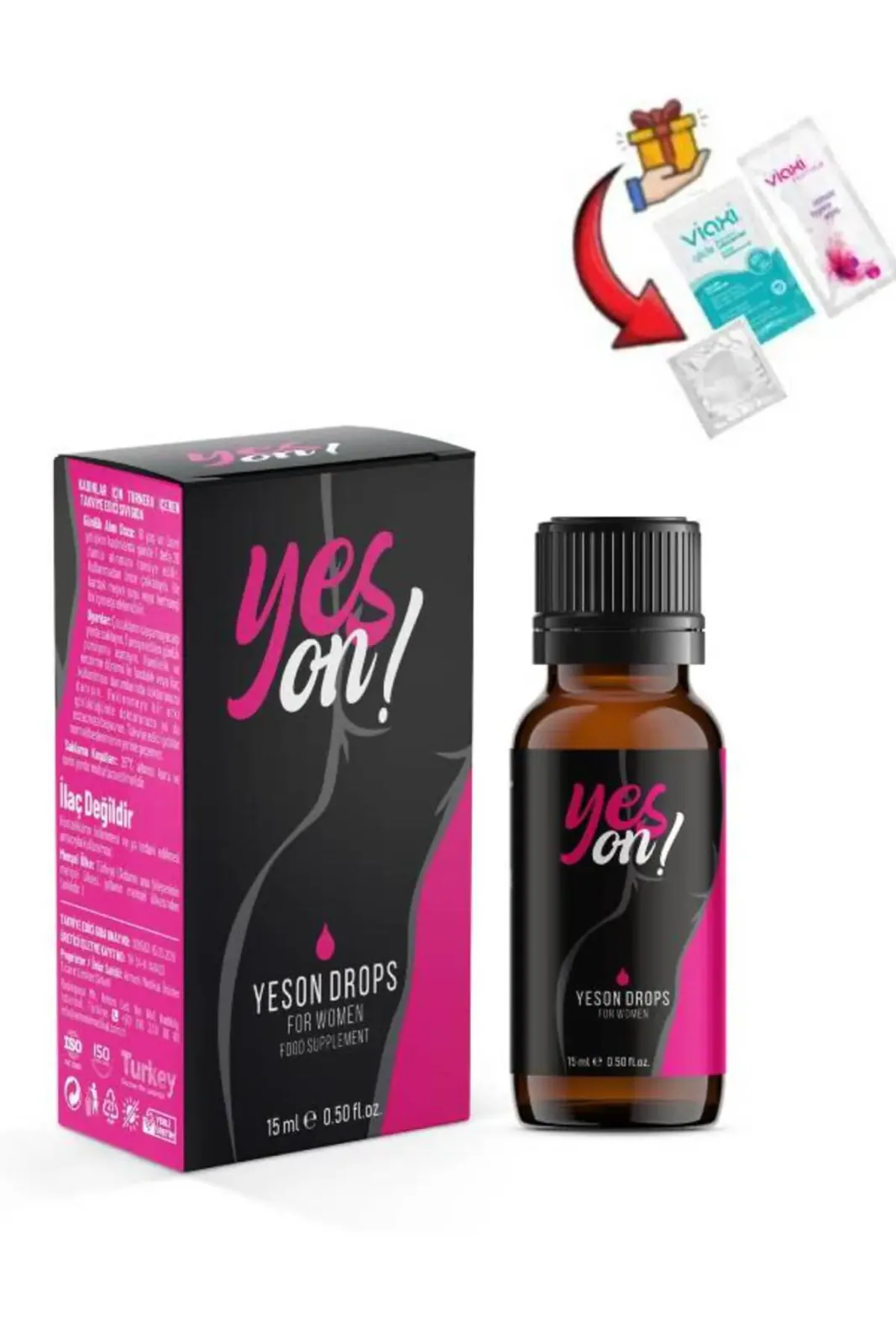 Kadın İçin Uyarıcı Damla Yeson Magic Drops 15 ml