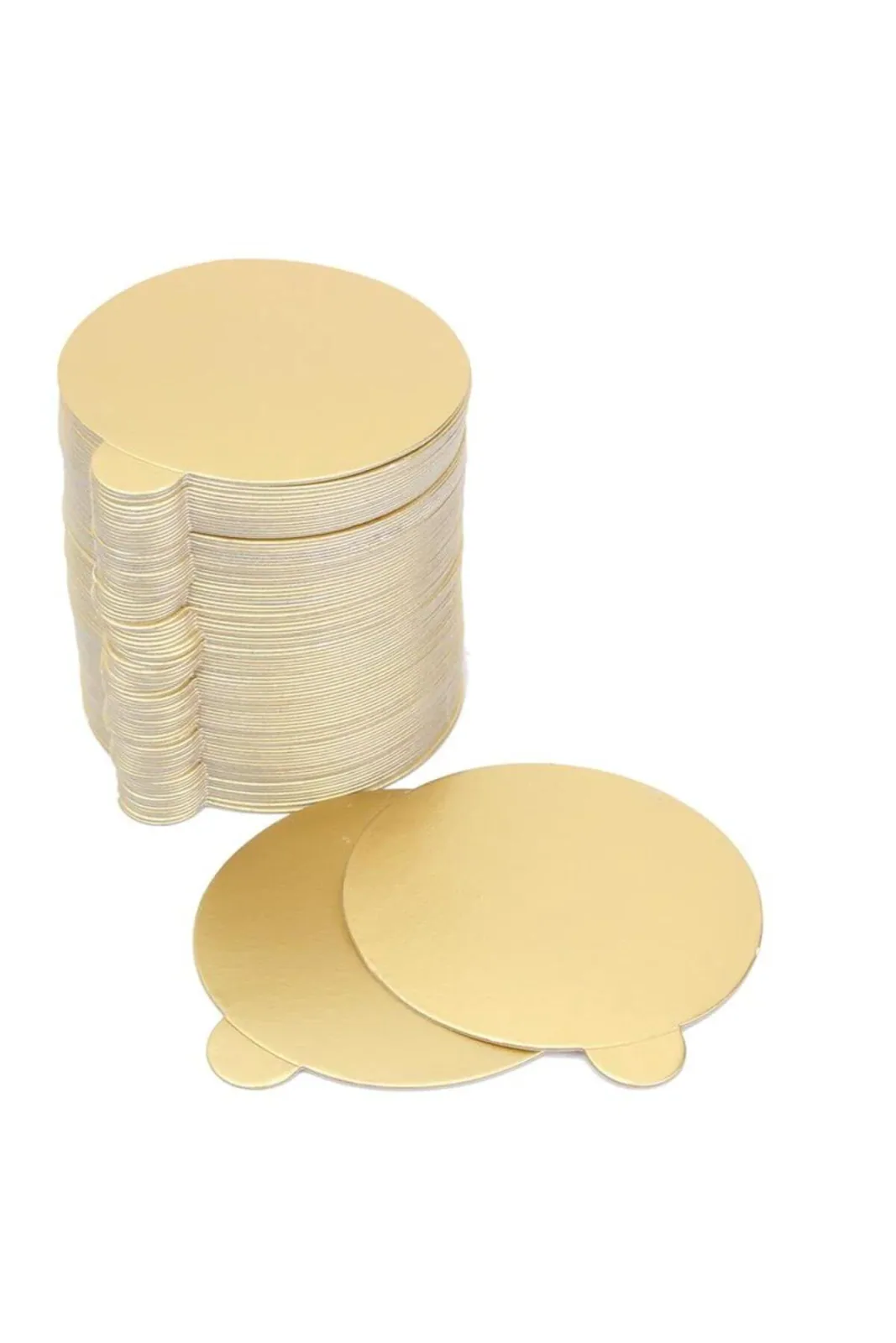 Turta Mendili / Pasta Altlığı Gold - 22 cm 10 Adet