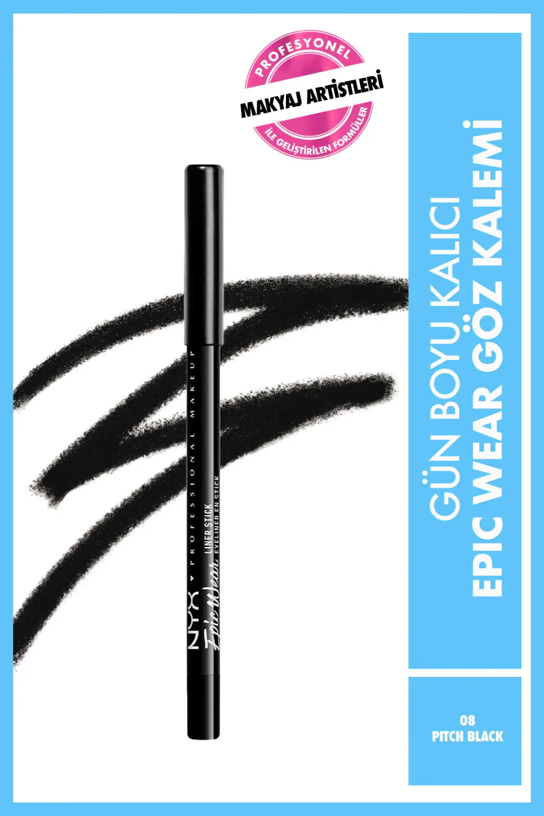 Epic Wear Liner Sticks Göz Kalemi - Pitch Black