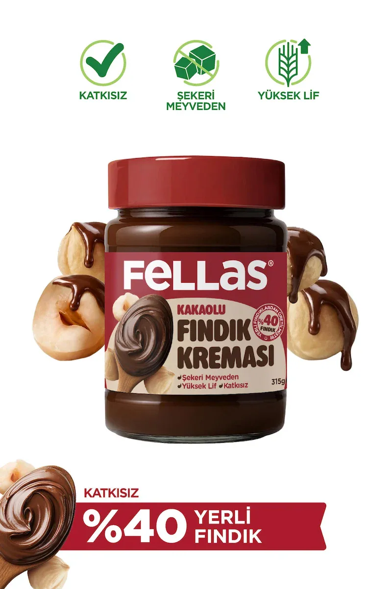 Fellas Kakaolu Fındık Kreması (315g)