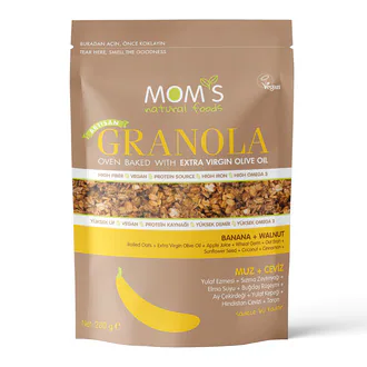 Moms Muz & Cevizli Granola 280 G