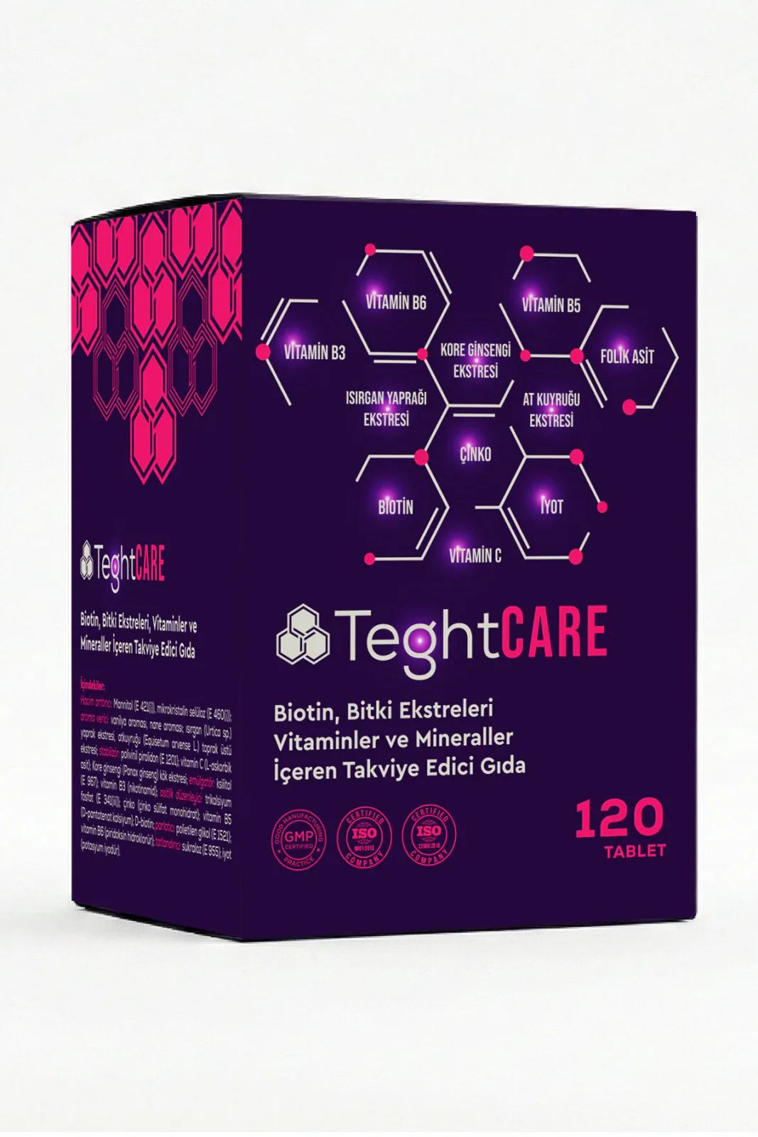 Care Biotin, Vitamin ve Mineral İçeren Takviye