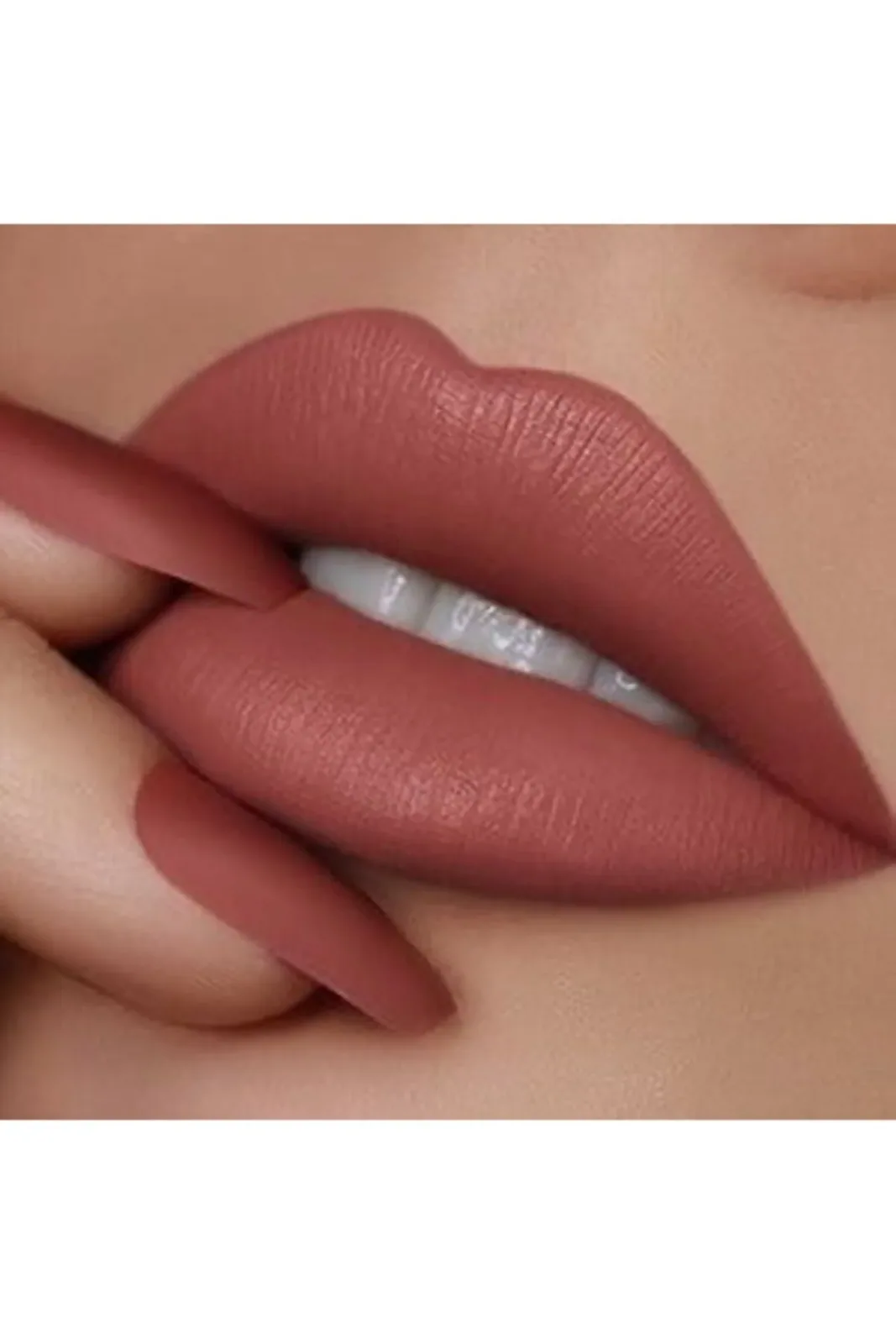 Cosmetics 24 Saat Kalıcı Waterproof Matte Lıpstıck Crayon Doğal Ton