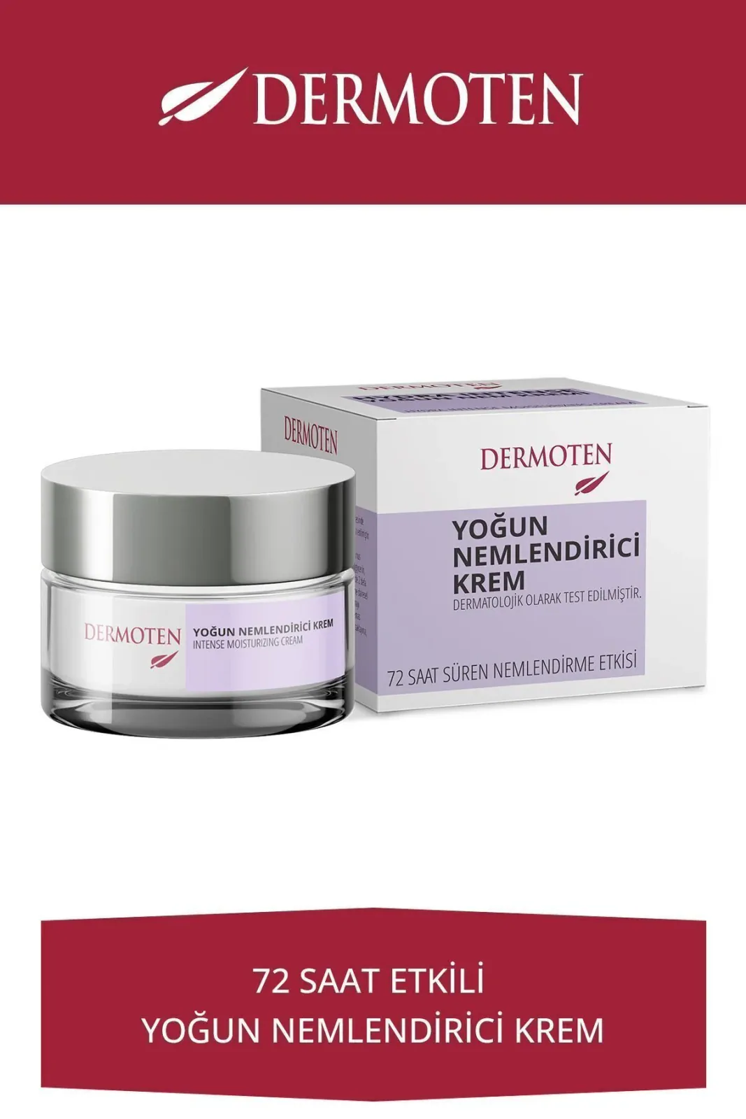 72 Saat Etkili Yoğun Nemlendirici Cilt Bakım Kremi 50 ml